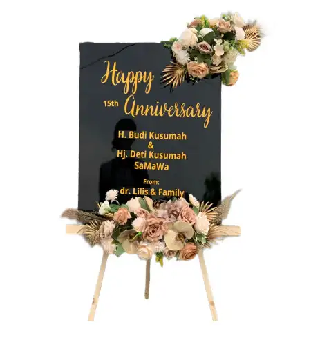 Papan Bunga Akrilik Mandiangin